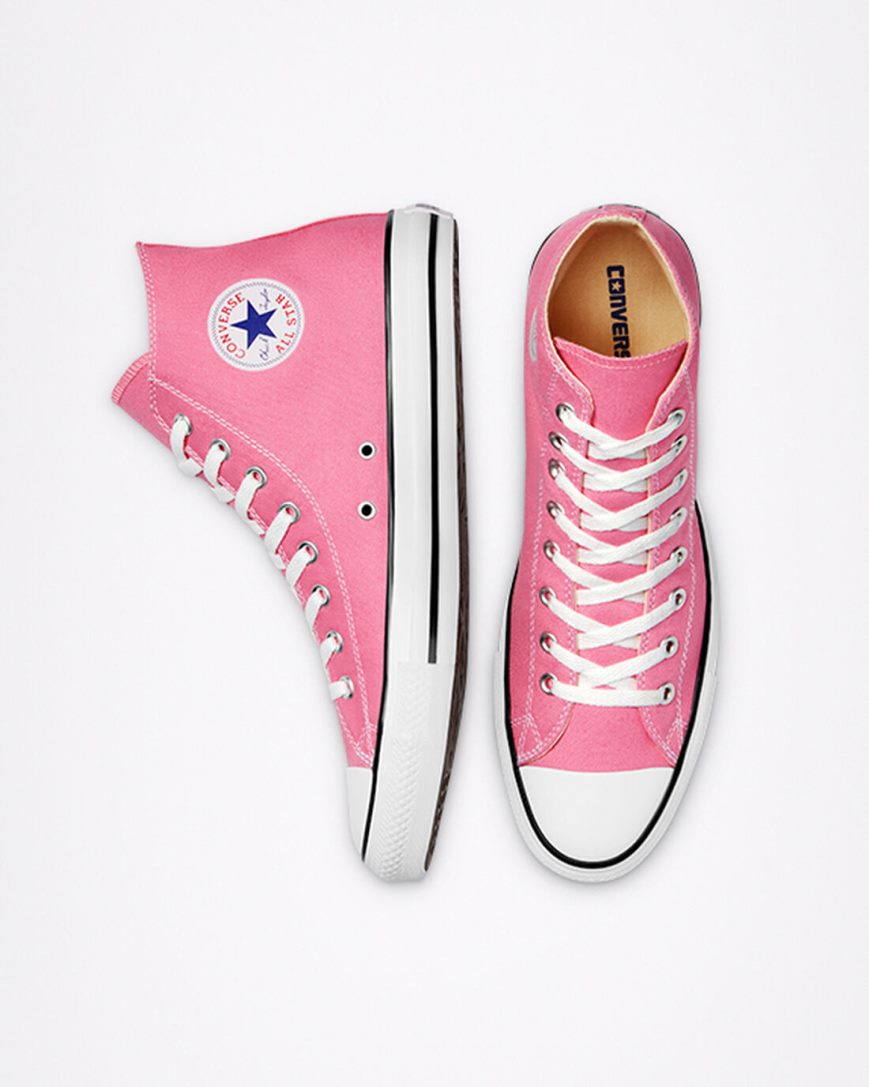 Tenisi Inalti Barbati Converse Chuck Taylor All Star Clasici Roz | RO OWZTU749